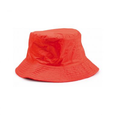 Rode Fleece hoed | Omkeerbaar