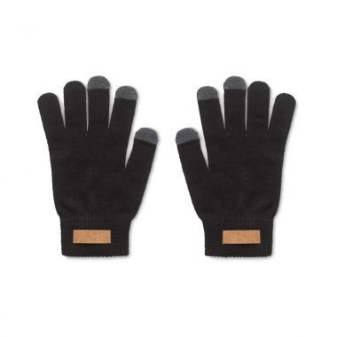Zwarte Handschoenen met touchtips