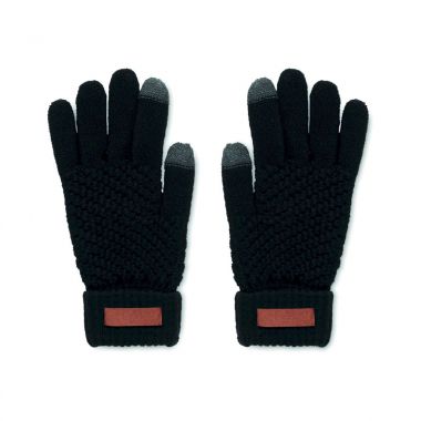 Zwarte Handschoenen | Touch | RPET