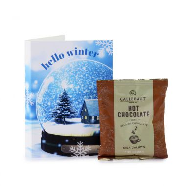 Winterkaart Callebaut chocolademelk