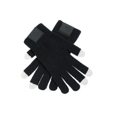 Zwarte Handschoenen met touch